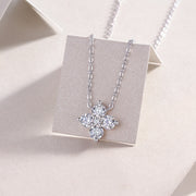 Fleur de Lumière Moissanite Necklace